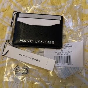 Marc Jacobs Leather Card Case NWT
